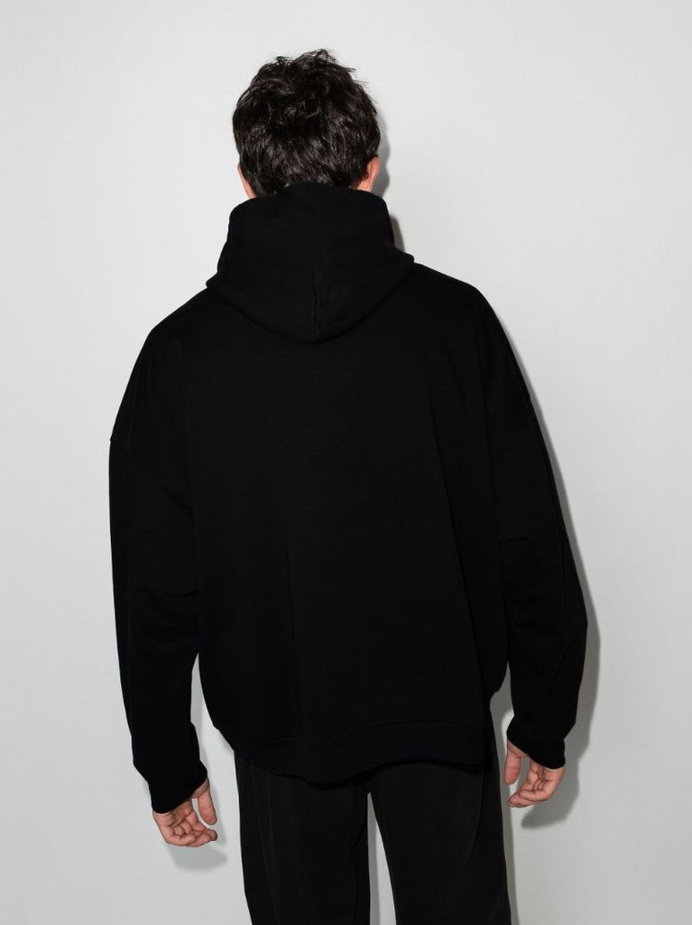 College Logo-print Hoodie