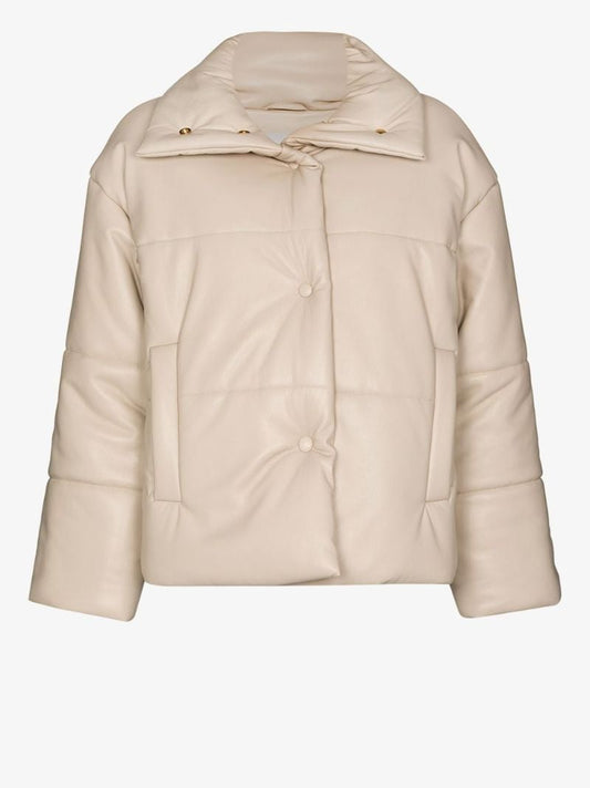 Press-stud Padded Jacket