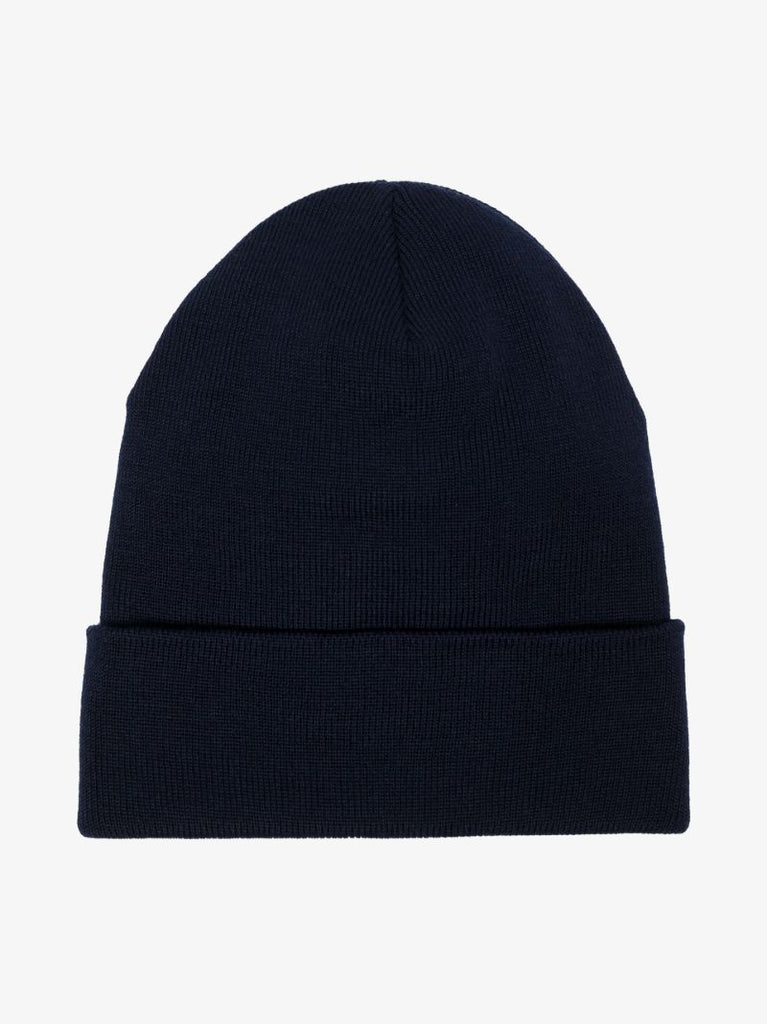 Blue Logo Wool Beanie Hat