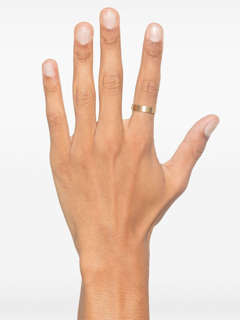 18kt Yellow Gold Ribbon Ring