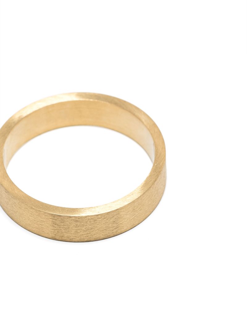 18kt Yellow Gold Ribbon Ring