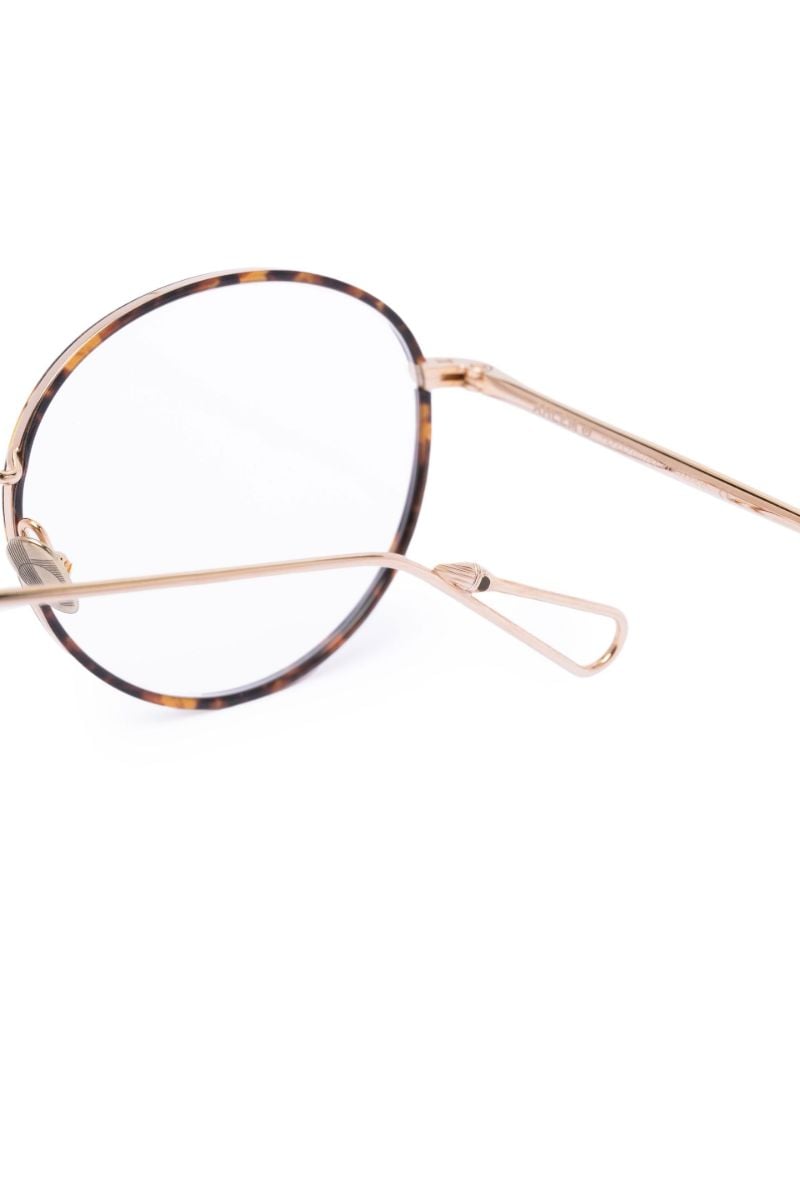 Gold-tone Vendome Round Optical Glasses