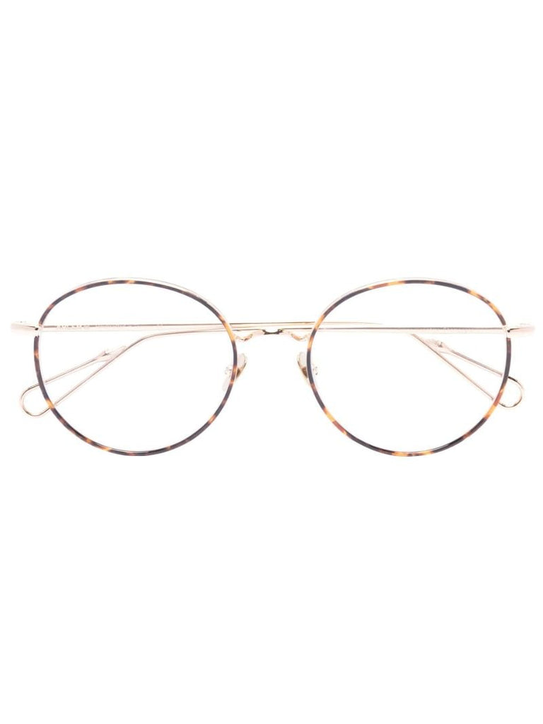 Gold-tone Vendome Round Optical Glasses