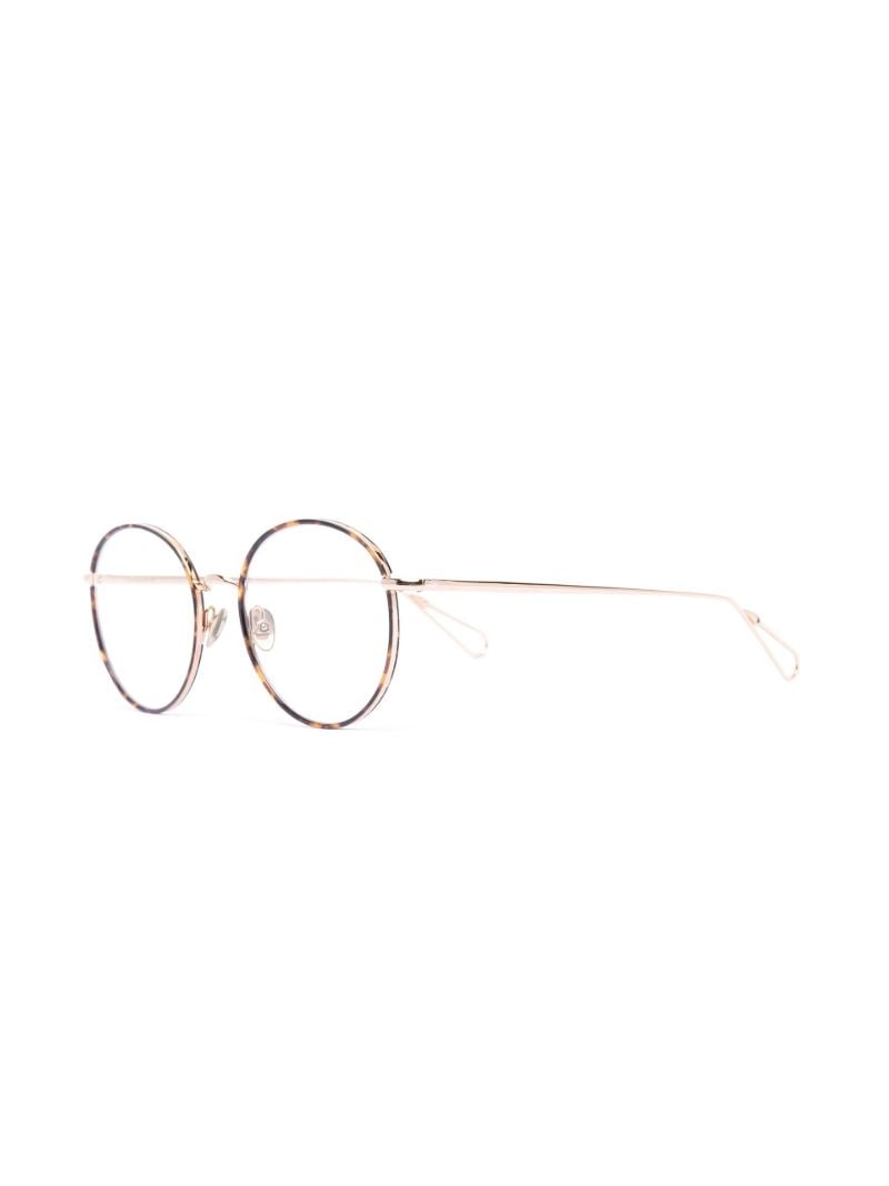 Gold-tone Vendome Round Optical Glasses
