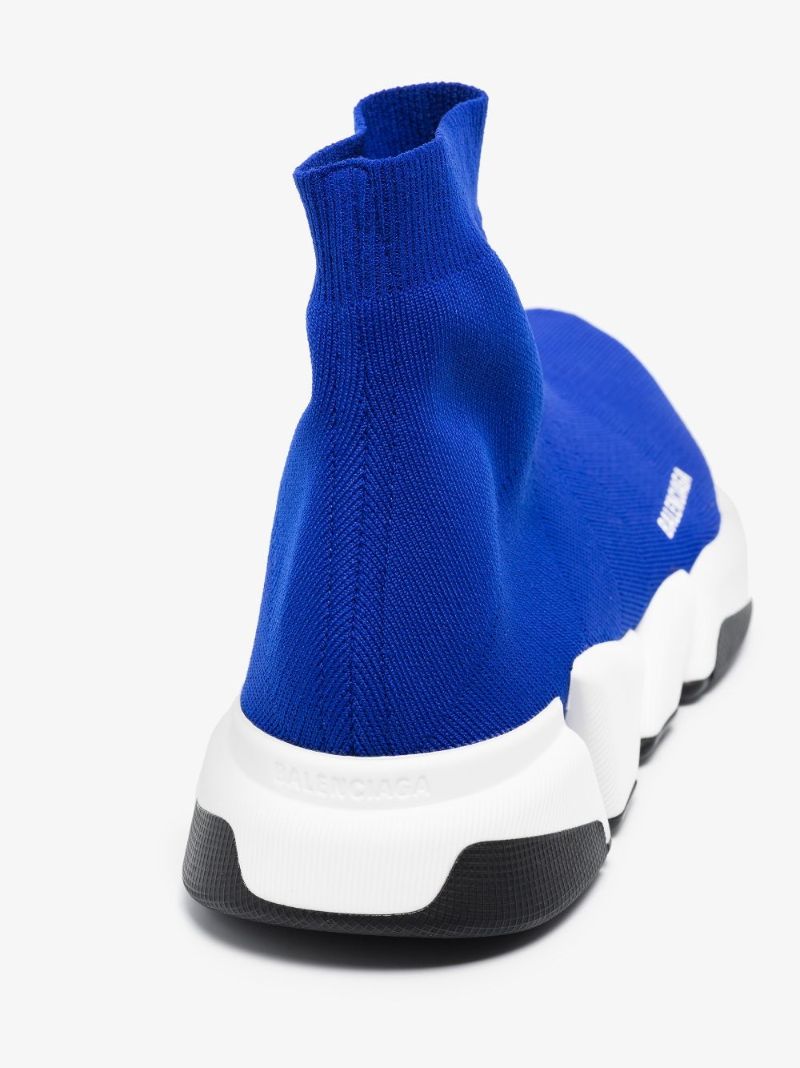 Blue Speed 2.0 High Top Sneakers