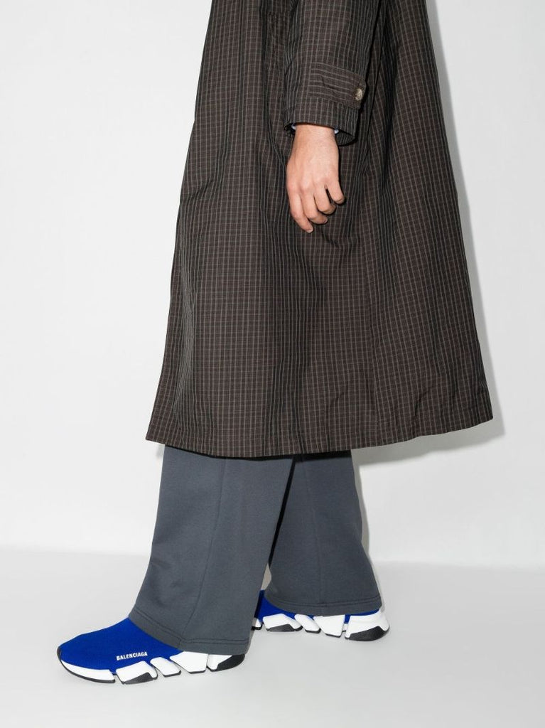 Blue Speed 2.0 High Top Sneakers