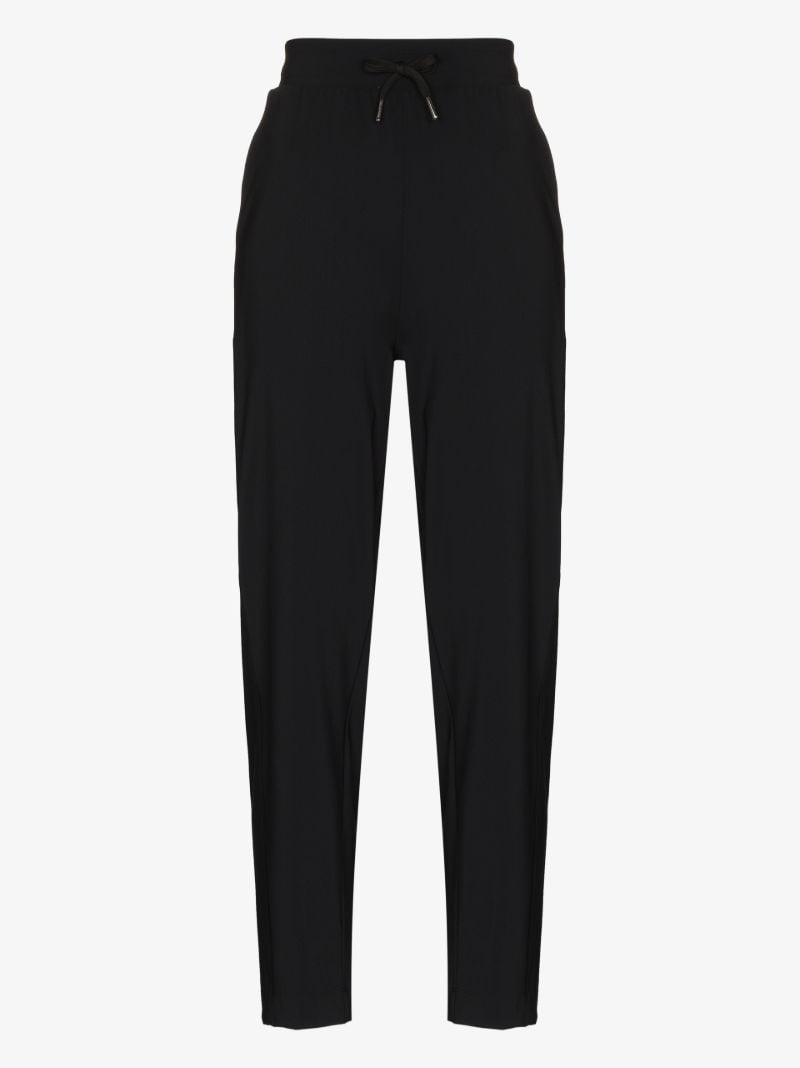 Black Explorer Tapered Track Pants