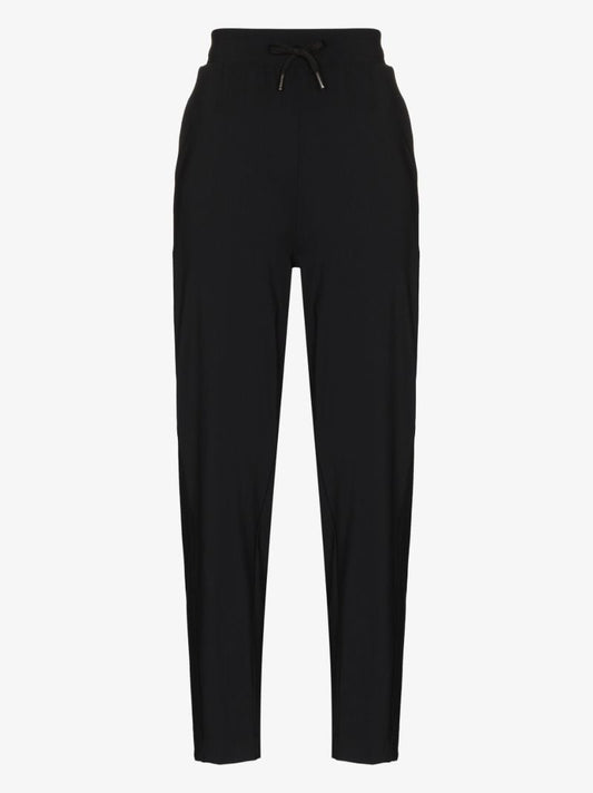 Black Explorer Tapered Track Pants