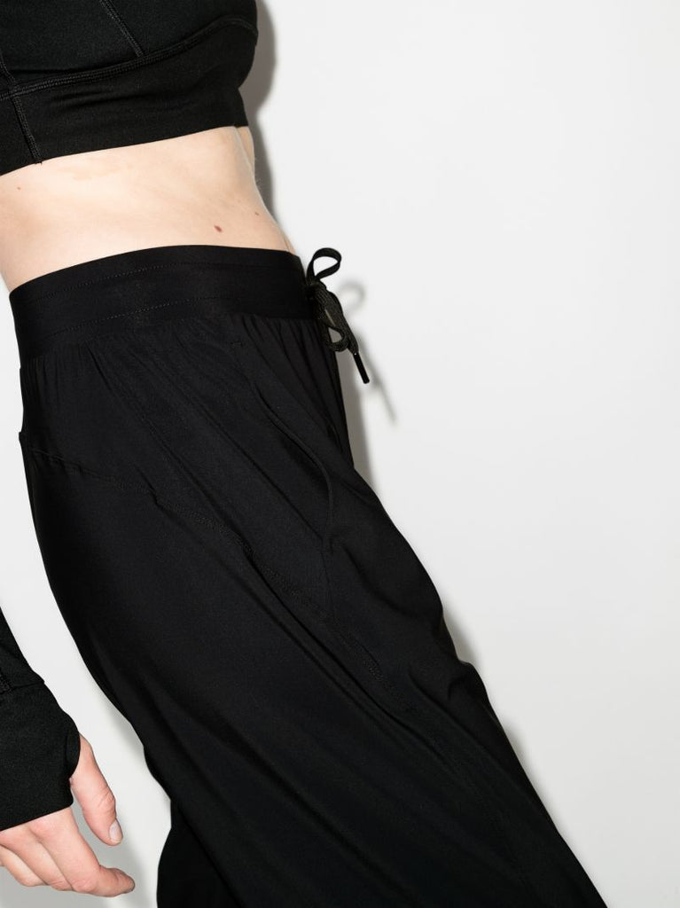 Black Explorer Tapered Track Pants