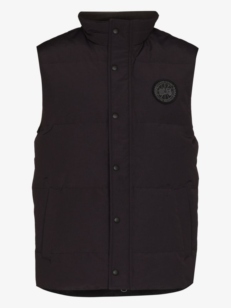 Garson Black Disk Gilet