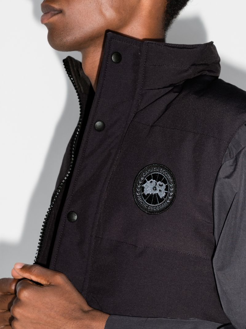 Garson Black Disk Gilet