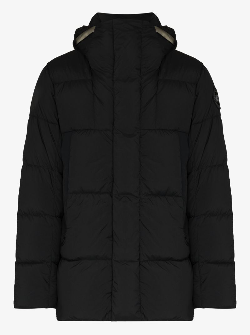 Black Osborne Padded Parka Coat