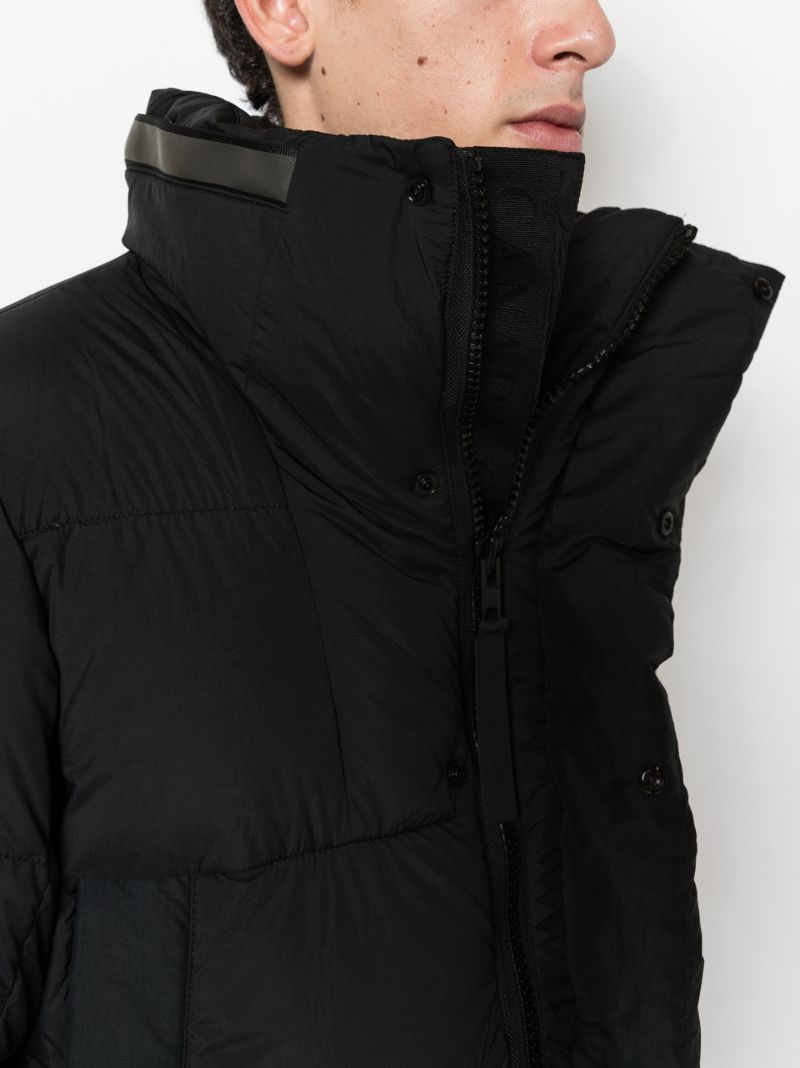 Black Osborne Padded Parka Coat