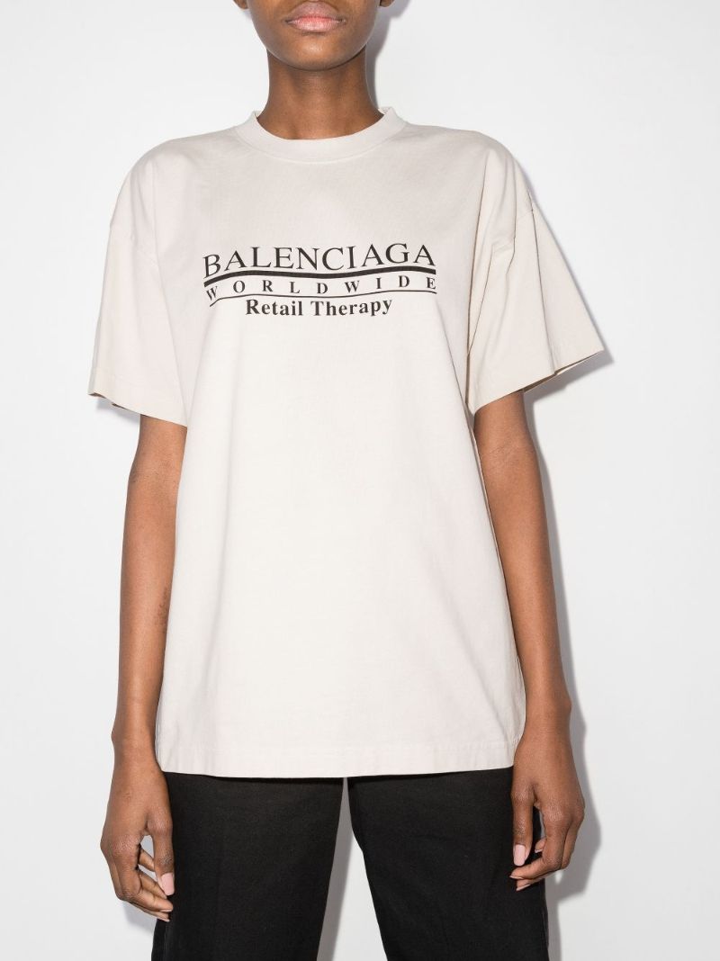 Retail Therapy Cotton T-shirt