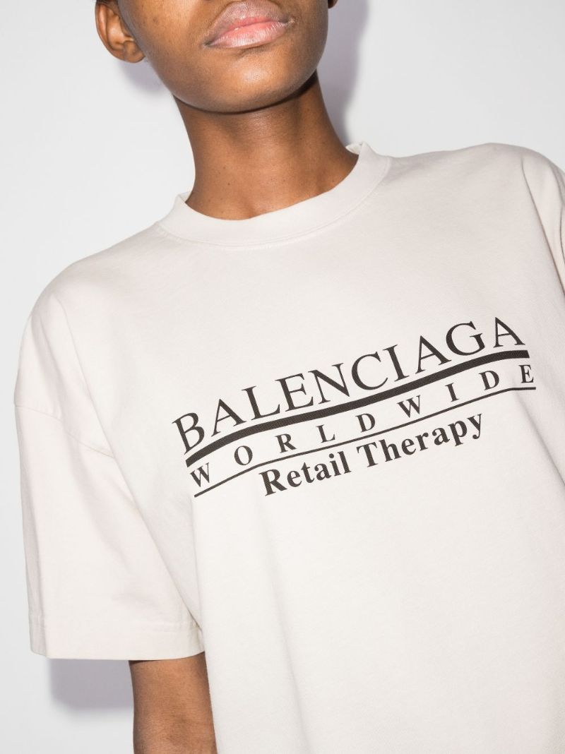 Retail Therapy Cotton T-shirt