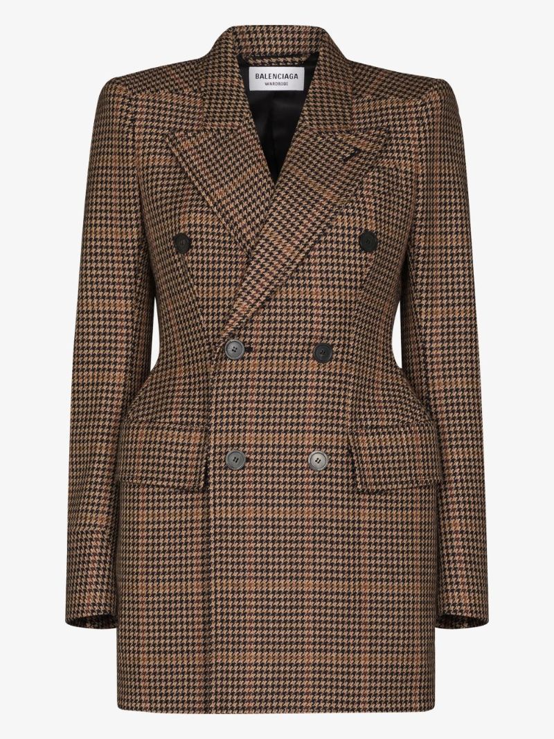 Hourglass Double-breasted Blazer
