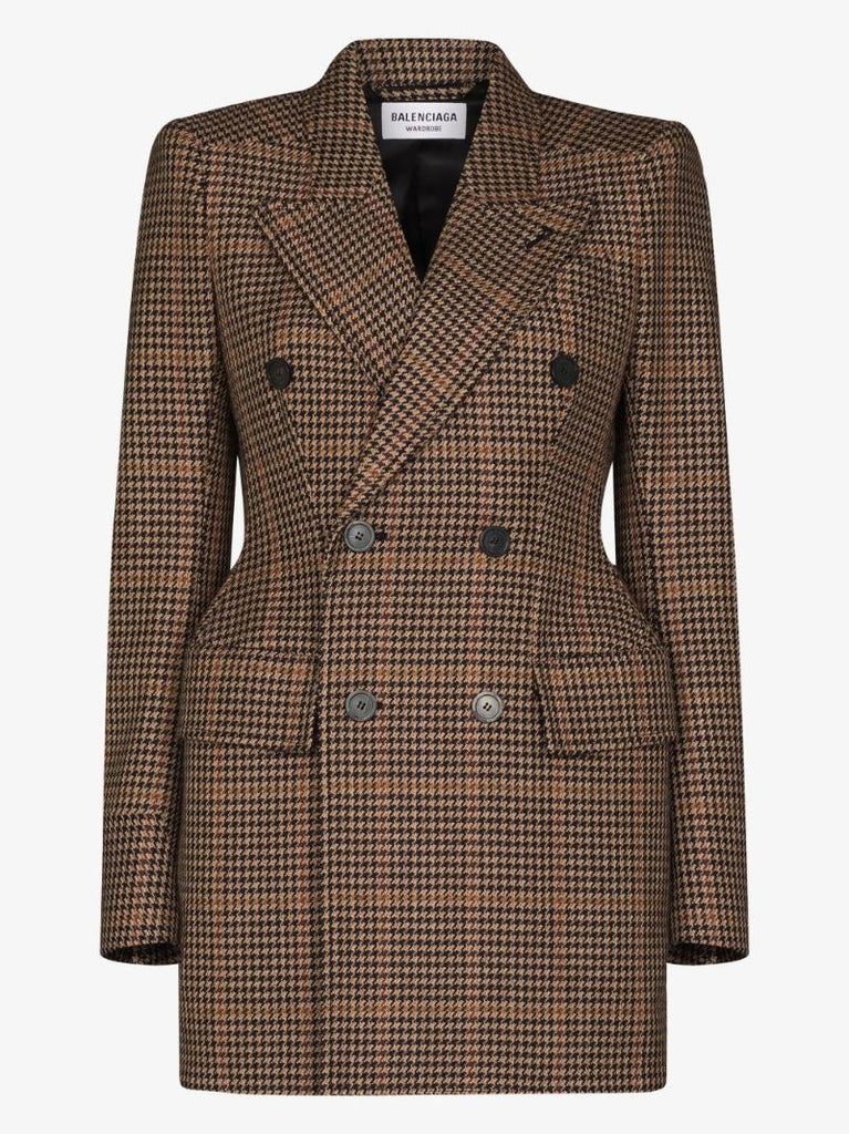 Hourglass Double-breasted Blazer