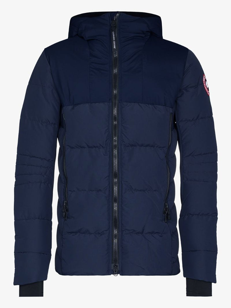 Blue HybridgeÃ_x0082_Â® Hooded Quilted Coat