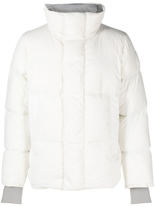 White Everett Quilted Jacket