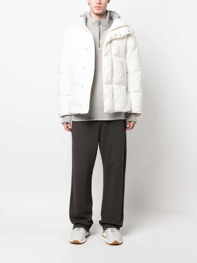 White Everett Quilted Jacket