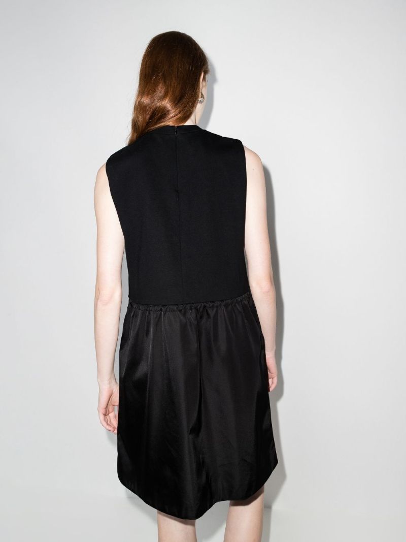 Re-nylon Panelled Mini Dress