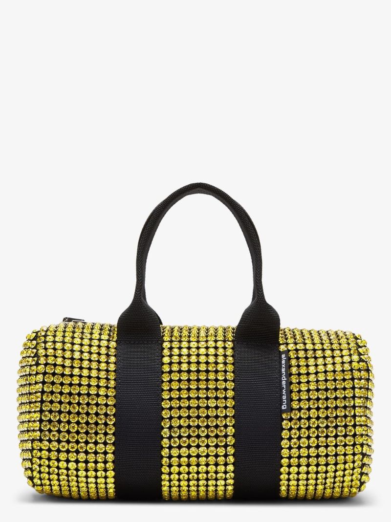 Yellow Cruiser Crystal Mini Tote Bag