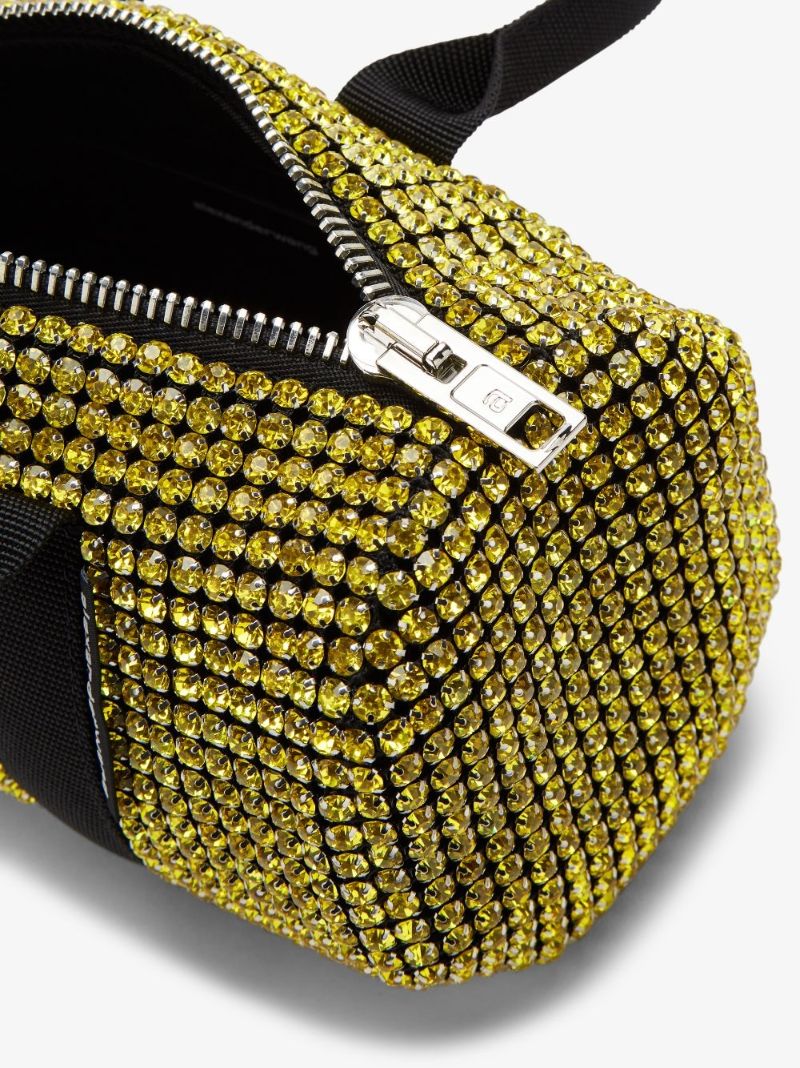 Yellow Cruiser Crystal Mini Tote Bag
