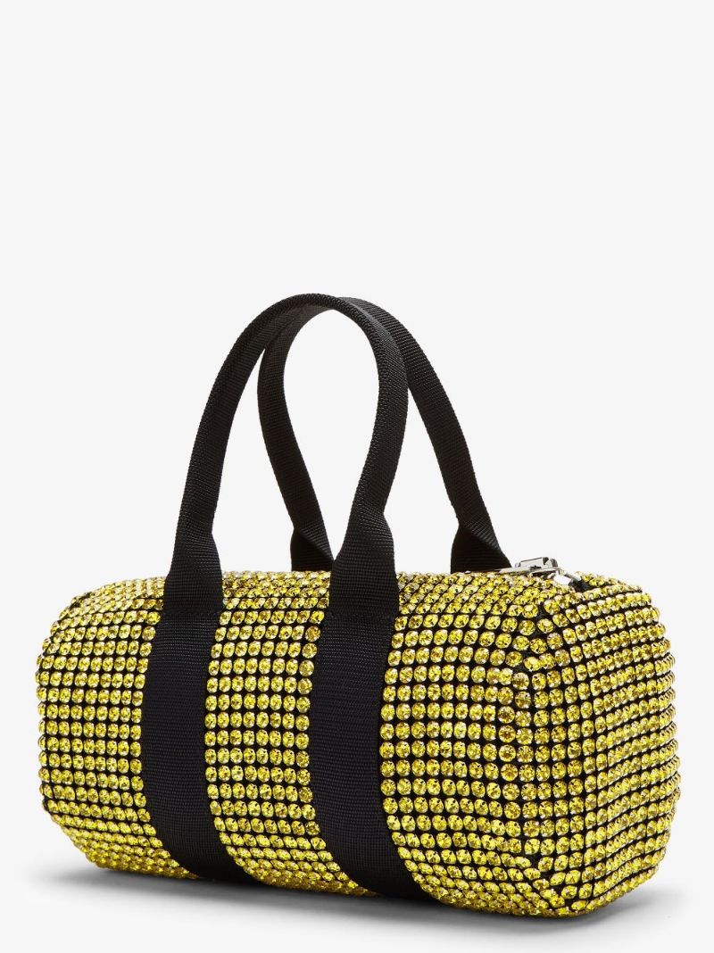 Yellow Cruiser Crystal Mini Tote Bag