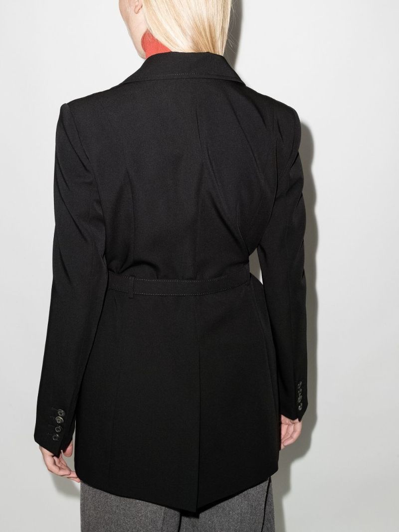 Belted Wool Blazer