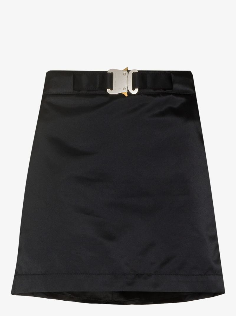 Buckled Mini Skirt