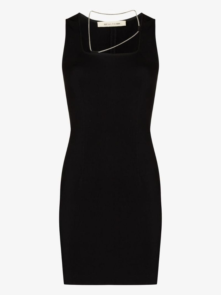 Embellished Mini Dress