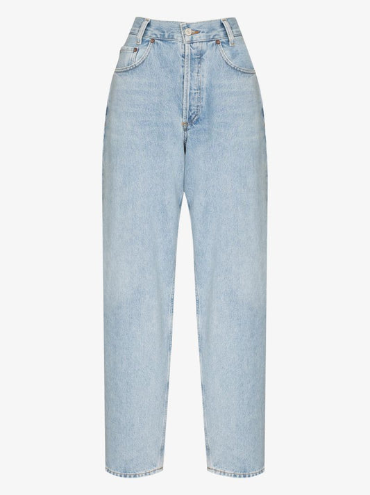 High Waist Boyfriend Jeans