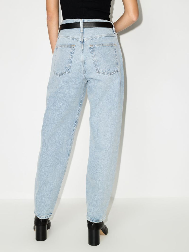 High Waist Boyfriend Jeans