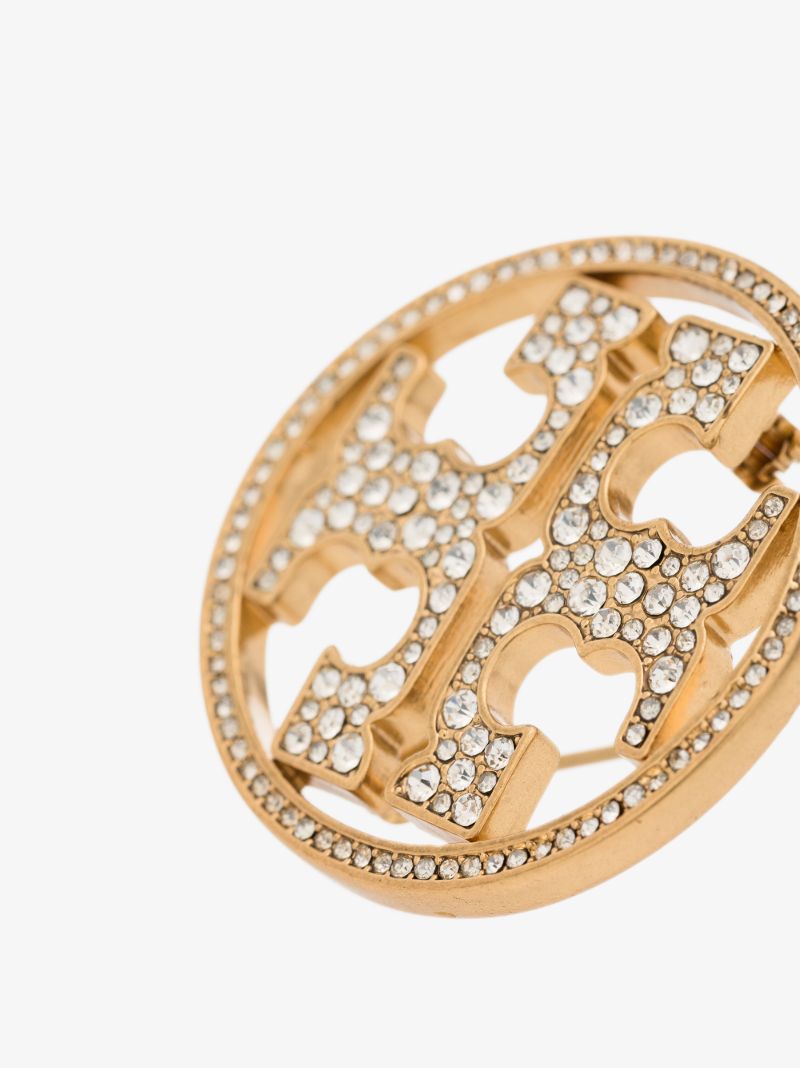Gold Tone Miller Brooch