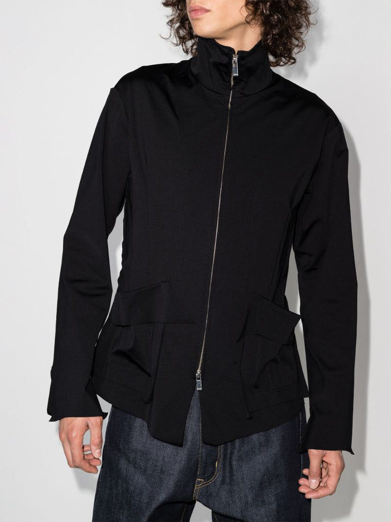 Draped Pocket Jacket