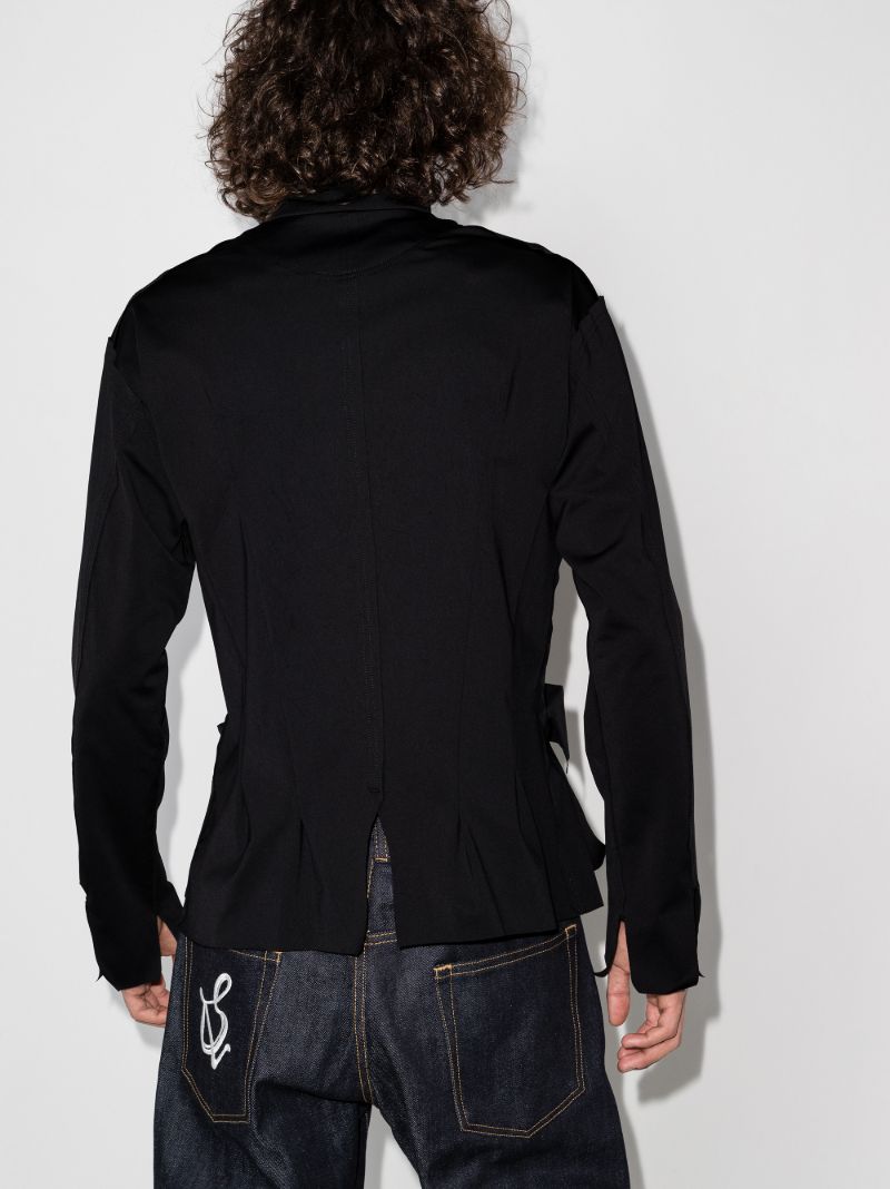 Draped Pocket Jacket