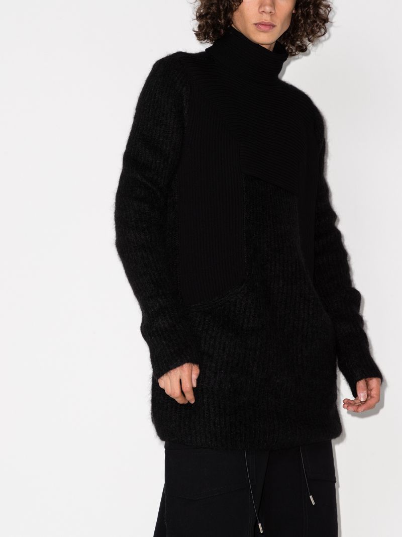Turtleneck Mohair Sweater