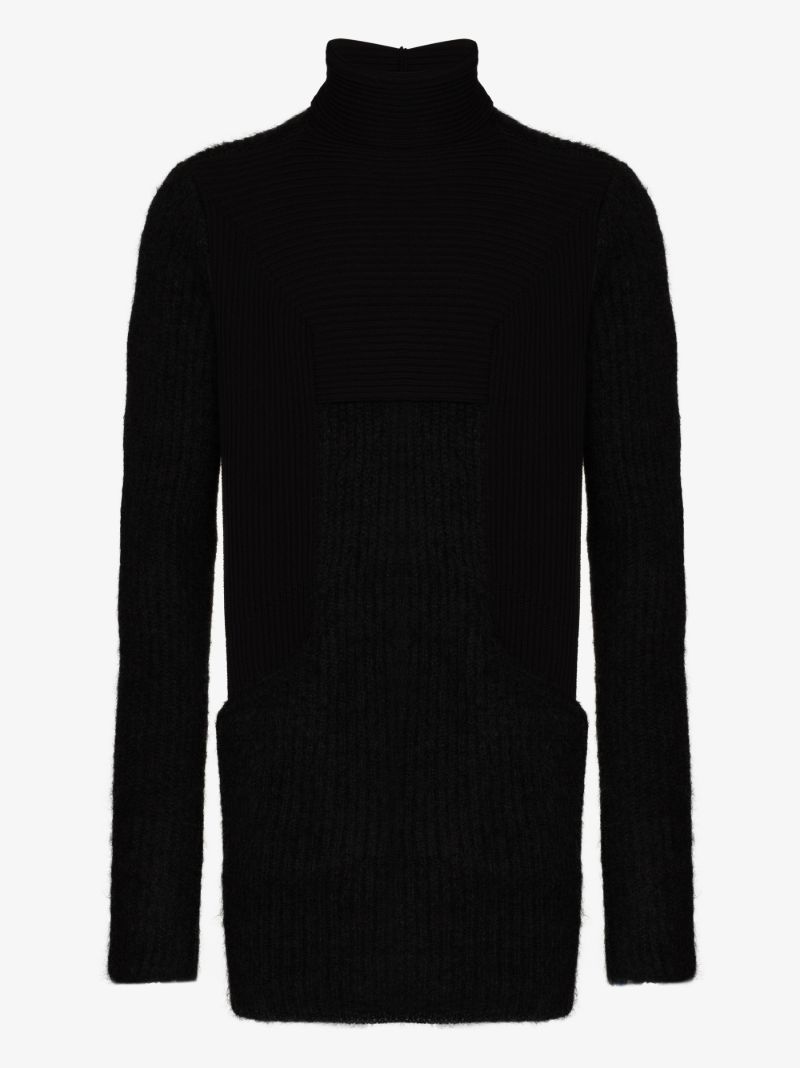 Turtleneck Mohair Sweater