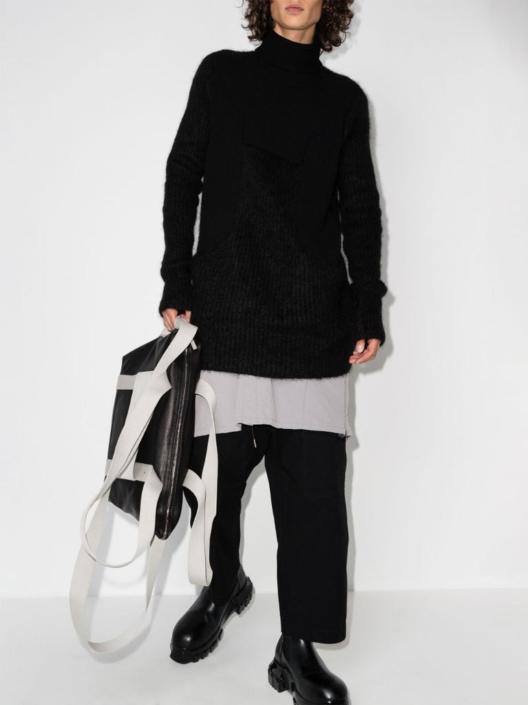 Turtleneck Mohair Sweater