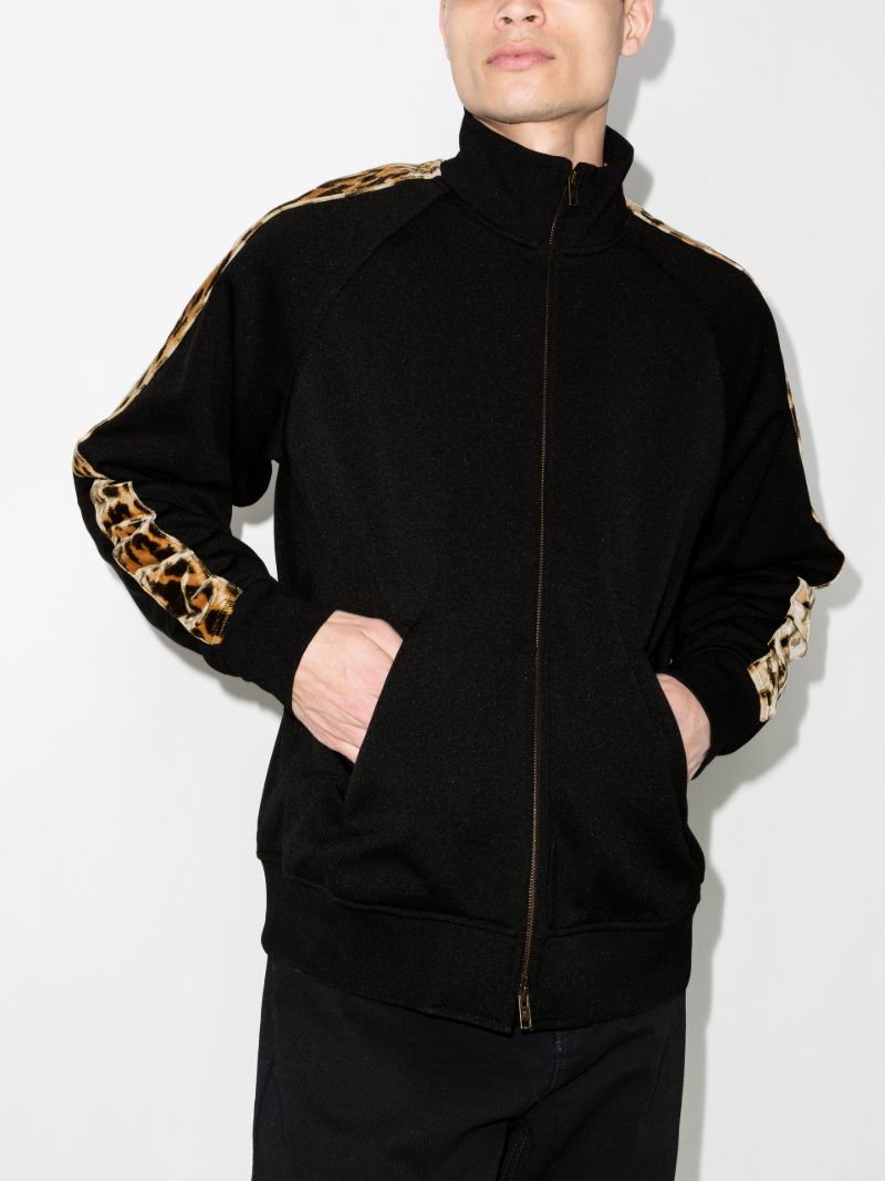 Leopard Tape Track Jacket