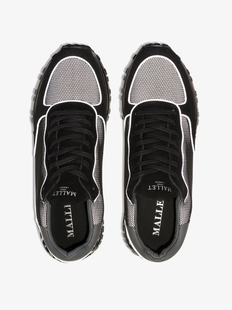 Black Popham Reflect Sneakers