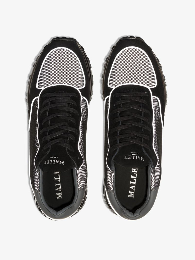 Black Popham Reflect Sneakers