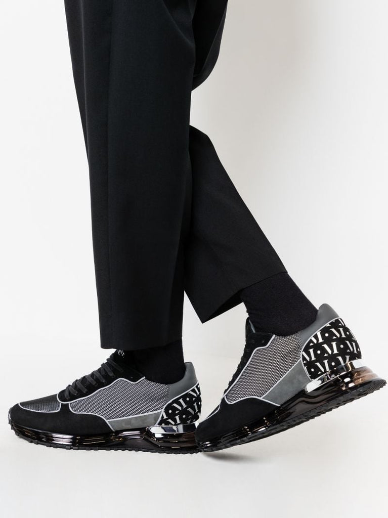 Black Popham Reflect Sneakers