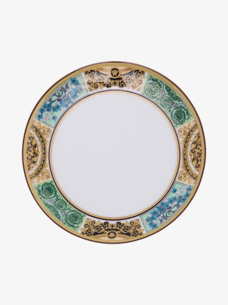 Multicoloured Baroque Border Plate