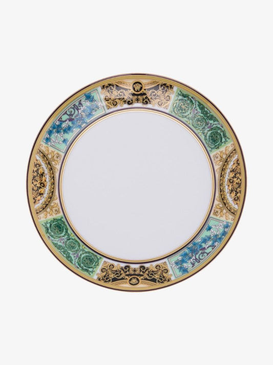 Multicoloured Baroque Border Plate