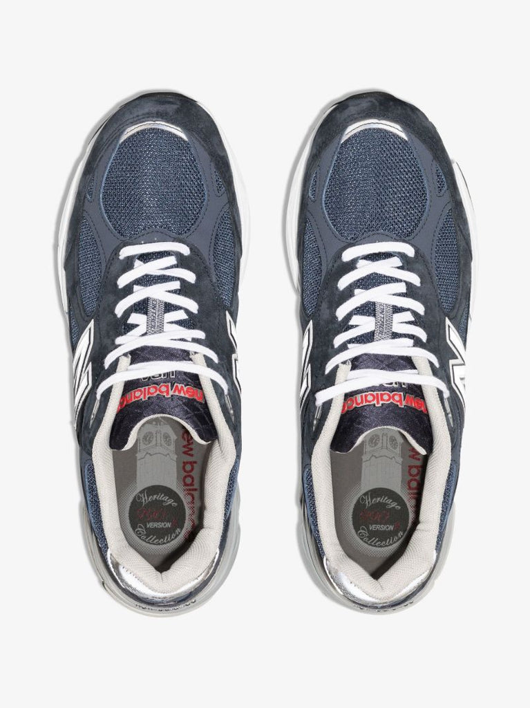 Blue 990v3 Core Low Top Sneakers