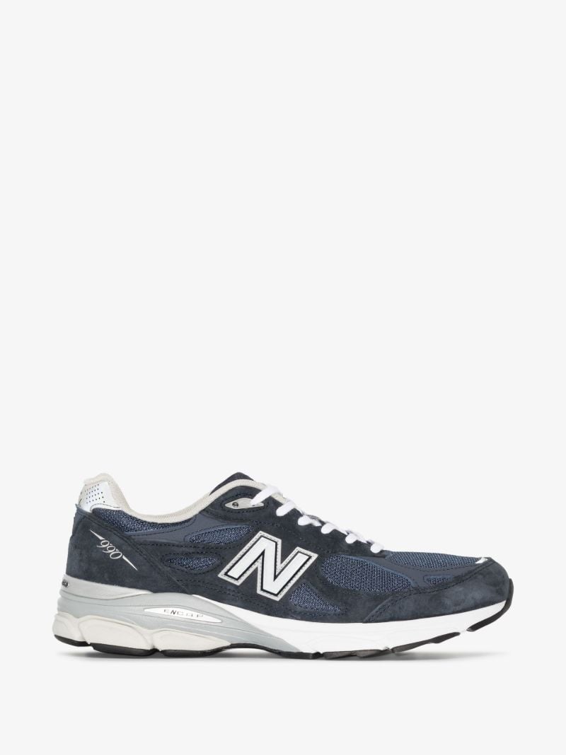Blue 990v3 Core Low Top Sneakers