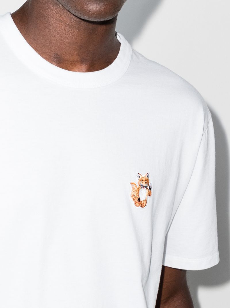 Fox Patch Cotton T-shirt