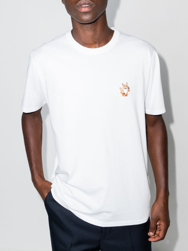 Fox Patch Cotton T-shirt