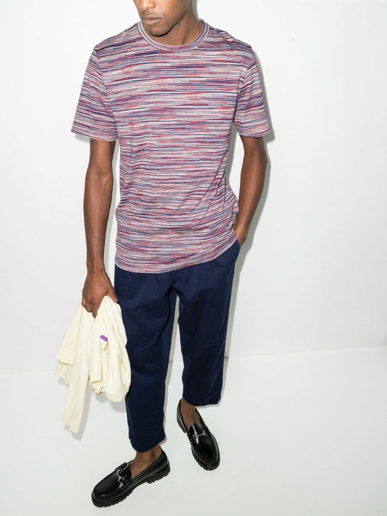 Striped Crew-neck T-shirt